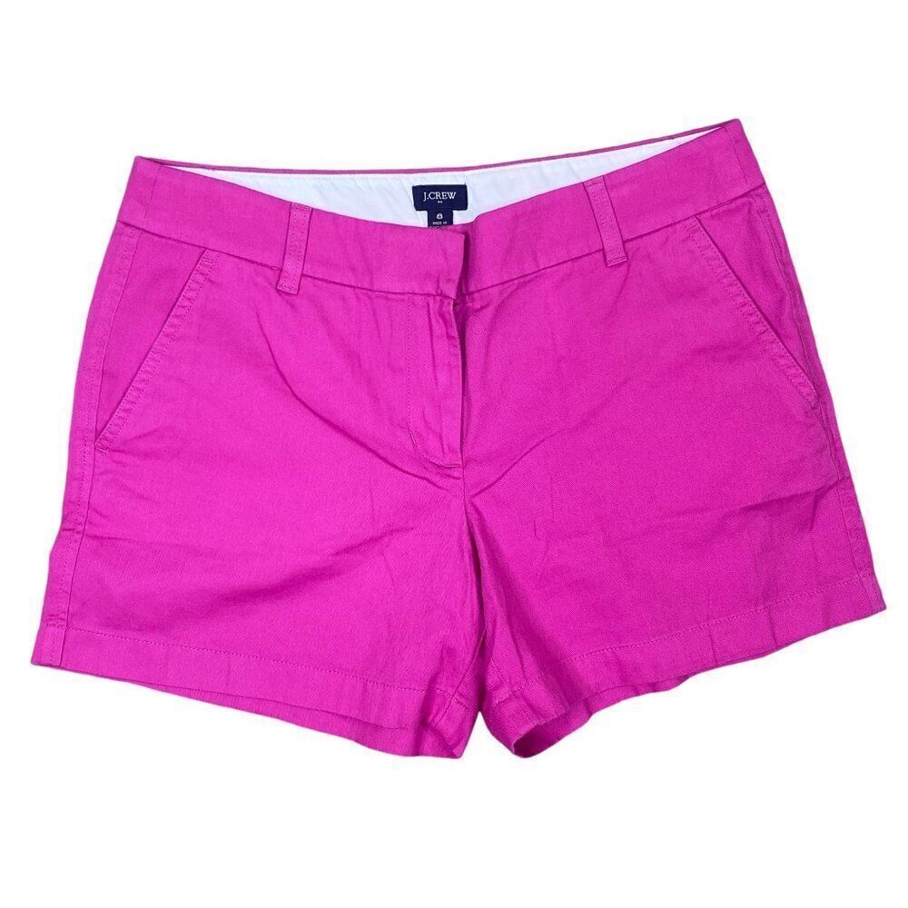 J.Crew Factory 5" Chino Shorts Pink Size 8